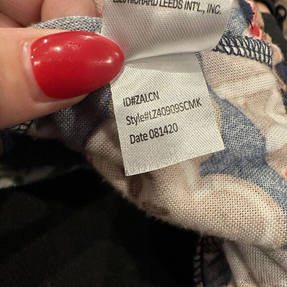 Disney Minnie Mickey Gingerbread Cookies Fleece Jogger Pants Sz Large Blue - Picture 4 of 7